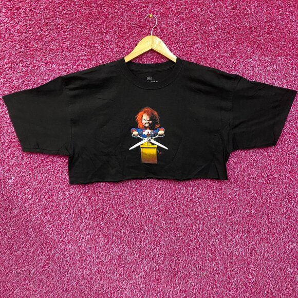 Chucky Child's Play Horror Film Crop Top XL - Picture 1 of 5